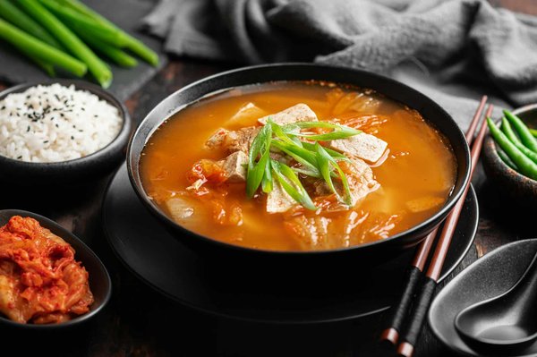 Can You Prepare a Traditional Korean Kimchi Jjigae with Tofu and Pork?